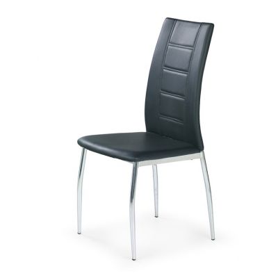 Scaun K134 piele ecologica negru