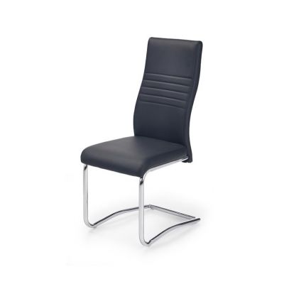 Scaun K183 piele ecologica negru