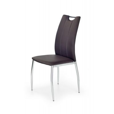 Scaun K187 piele ecologica maro