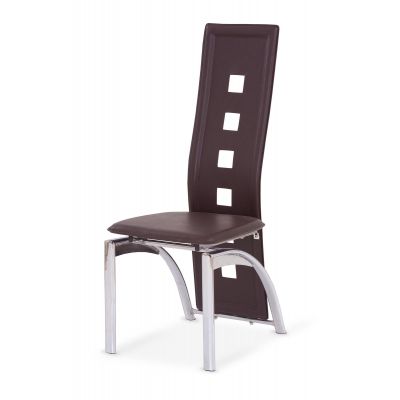 Scaun K4 pvc maro