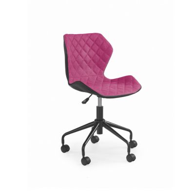 Scaun birou Matrix I roz - H 78-88 cm