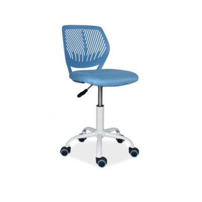Scaun birou pentru copii Max albastru - H 75-87 cm