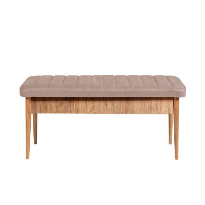 Bancă Vina Bench, Nuc, 48x48x110 cm ieftin