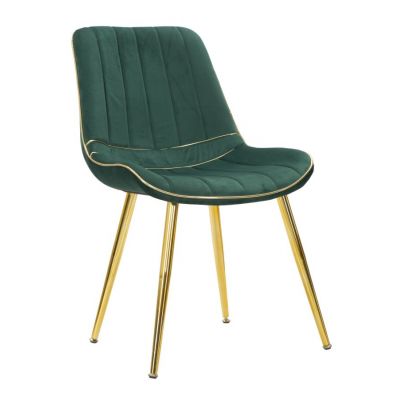 Mauro Ferretti SCAUN PARIS VERDE/AURIU SET 2 BUC CM 51X59X79