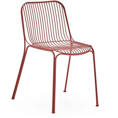 Scaun exterior Kartell Hiray design Ludovica & Roberto Palomba ruginiu