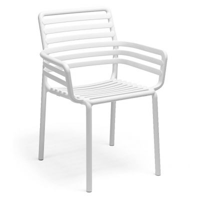 Scaun exterior Nardi Doga Armchair alb