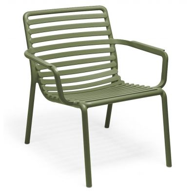 Scaun exterior Nardi Doga Relax verde agave