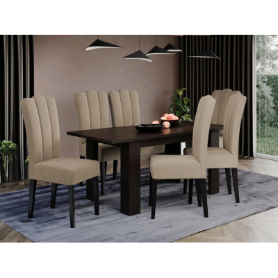 Set Masa Venetia extensibila + 6 Scaune Wog Moric 2