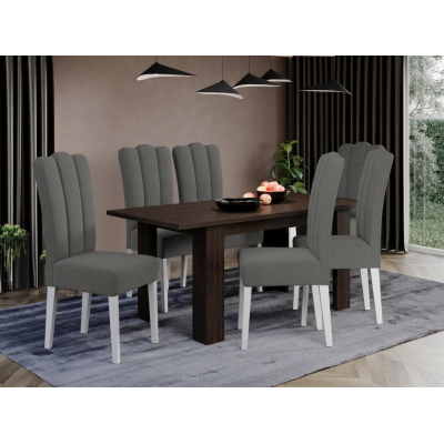 Set Masa Venetia extensibila + 6 Scaune Wog Vardo 11