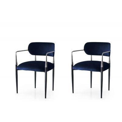 Set scaune (2 bucăți) JN Chair Set (2 Pieces), Crem, 56x83x56 cm