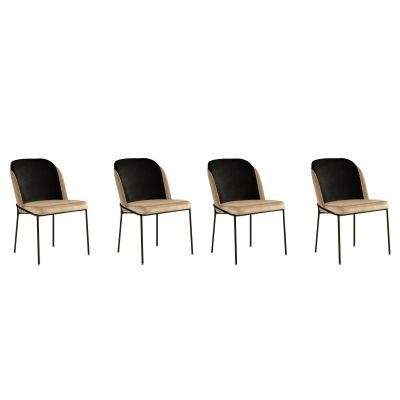 Set scaune Bucatarie Sufragerie (4 bucăți) DR Chair Set, 54 x 86 x 55 cm