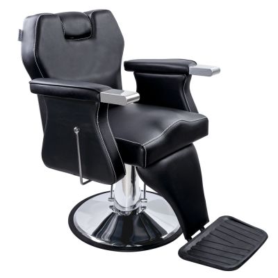 Scaun Frizerie - Piele Negru Tanger
