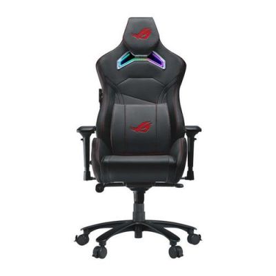 Scaun Gaming ASUS ROG Chariot SL300C, reglabil, iluminare RGB (Negru)