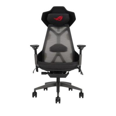 Scaun gaming ASUS ROG Ergo, reglabil (Negru)