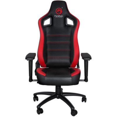 Scaun Gaming Marvo CH-118, reglabil (Negru/Rosu)