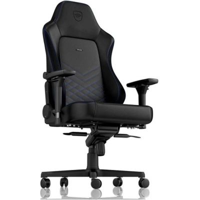 Scaun gaming Noblechairs Hero, reglabil (Negru/Albastru)