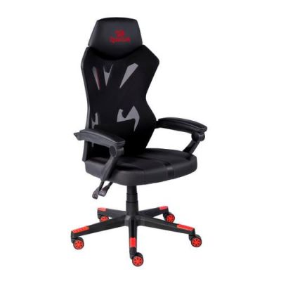 Scaun gaming Redragon Spider King, reglabil (Negru/Rosu)