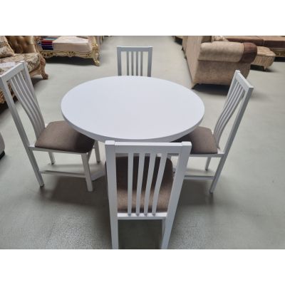 SET CLASIC MASA MOB FIXA 106 X 75 HCM + 4 SCAUNE