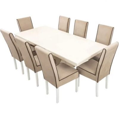 SET JASMIN  2 MASA + 8 SCAUNE PERSONALIZABIL PE CULORI
