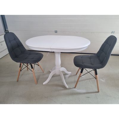 SET KLOSI 3 MASA EXTENSIBILA 100x130 CM + 2 SCAUNE