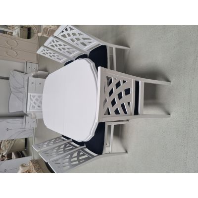 SET MARCO 1 MASA 160/195 CM + 8 SCAUNE PERSONALIZABIL PE CULORI