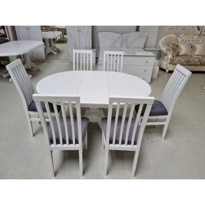 SET MARCO 10 MASA 106/141 CM + 6 SCAUNE personalizabil pe culori