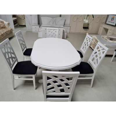 SET MARCO 2 MASA 160/195 CM + 6 SCAUNE personalizabil pe culori