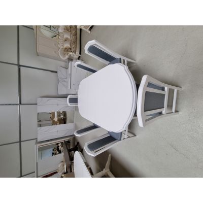 SET MARCO 33 MASA 160/195 CM + 6 SCAUNE PERSONALIZABIL PE CULORI