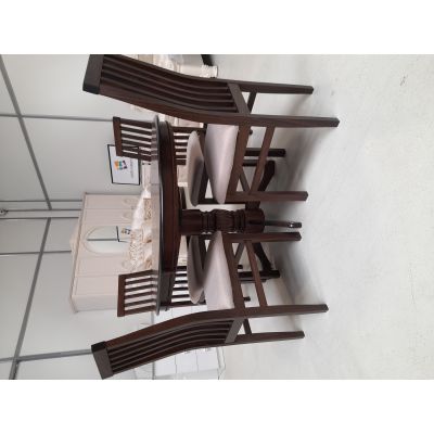 SET MARCO 44 MASA 106/141 CM + 4 SCAUNE PERSONALIZABIL PE CULORI