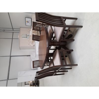 SET MARCO 47 MASA 160/195 CM + 6 SCAUNE PERSONALIZABIL PE CULORI