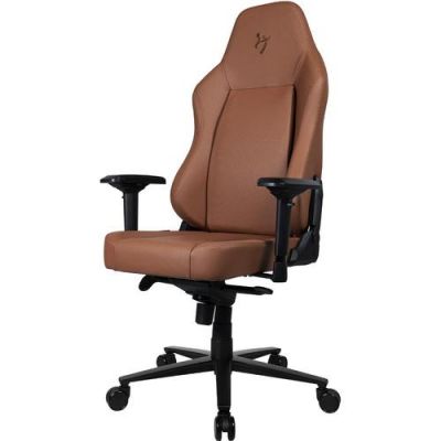 Scaun Gaming Arozzi Primo, piele premium, reglabil, Maro