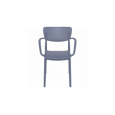 Scaun Loft, gri inchis