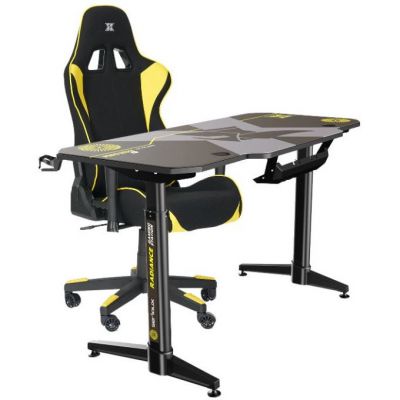 Bundle Scaun + Birou Gaming Torin TXT + Radiance Galben/Negru