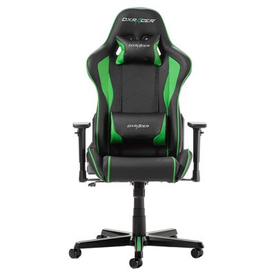 Scaun gaming DXRacer Formula F08-NE, Negru/Verde