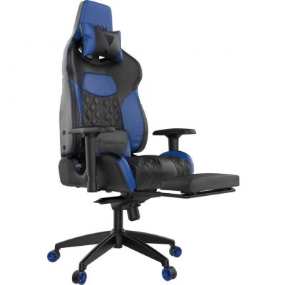 Scaun gaming Gamdias Achilles P1 L ACHILLES-P1L-BB, Negru/Albastru