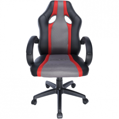 Scaun Gaming Greutate Max. 120kg 60 x 70 x 102~111cm Negru/Rosu/Gri