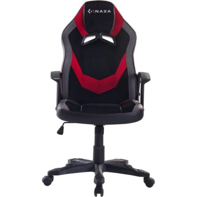 Scaun gaming Inaza Defender, Negru/Rosu