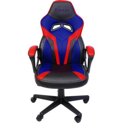 Scaun gaming Inaza Hero, Rosu/Albastru