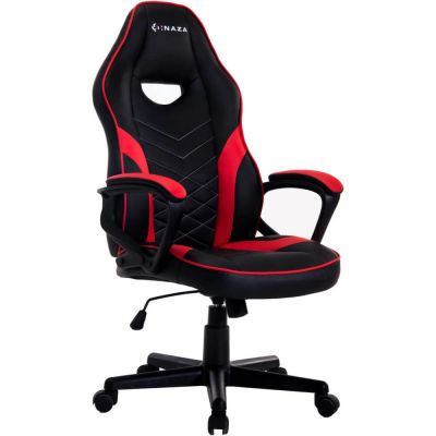 Scaun gaming Inaza Racing GT, Negru/Rosu