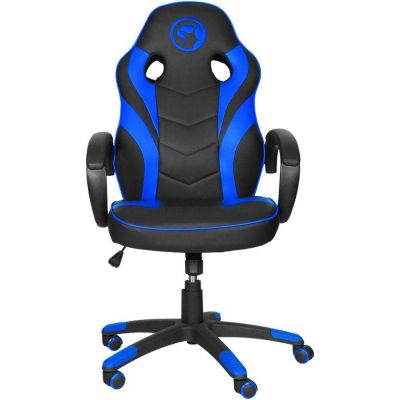 Scaun gaming Marvo CH-301, Negru/Albastru