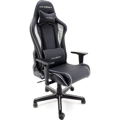 Scaun Gaming P-Serie Black White