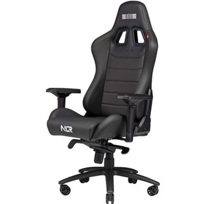 Scaun Gaming Pro Piele PU si Piele de Caprioara Negru