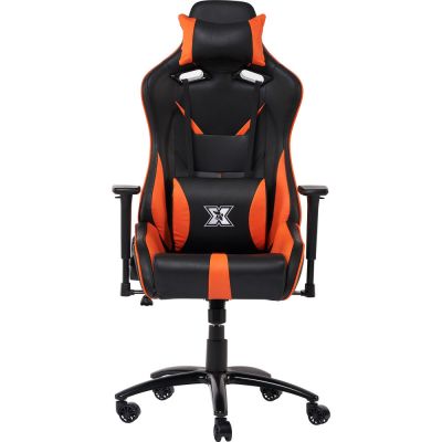 Scaun gaming Serioux Kessian, Negru/Portocaliu