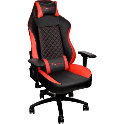 Scaun gaming Tt eSPORTS GT Comfort GC-GTC-BRLFDL-01, Negru/Rosu