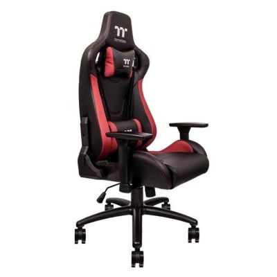 Scaun gaming Tt eSPORTS U Fit, Negru/Rosu