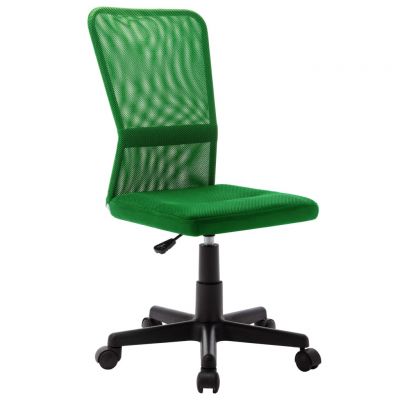 Scaun de birou verde 44 x 52 x 100 cm plasă textilă