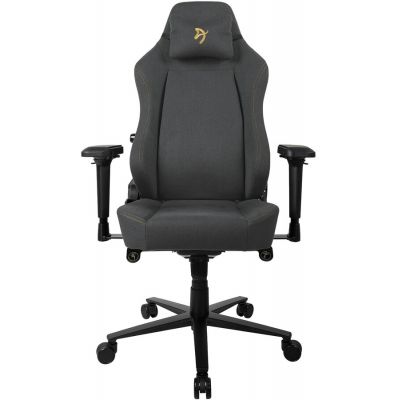 Scaun gaming Arozzi Primo Woven Fabric Black/Gold