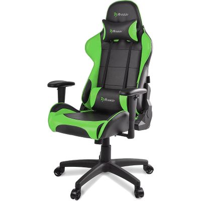Scaun gaming Arozzi Verona V2 Black/Green