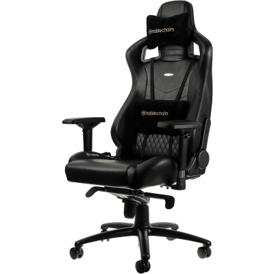 Scaun gaming Noblechairs EPIC Real Leather negru