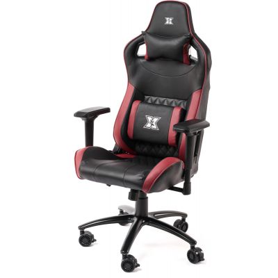 Scaun gaming Serioux Theon Negru/Burgundy